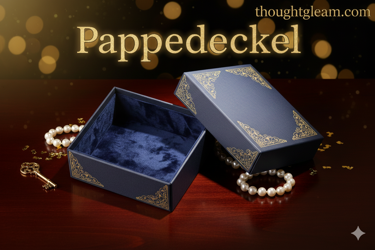 Pappedeckel: A Complete Guide to Eco-Friendly Cardboard and Packaging Solutions