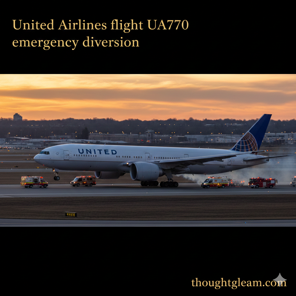United Airlines Flight UA770 Emergency Diversion: Overview of the Incident, Reasons, and Safety Lessons.